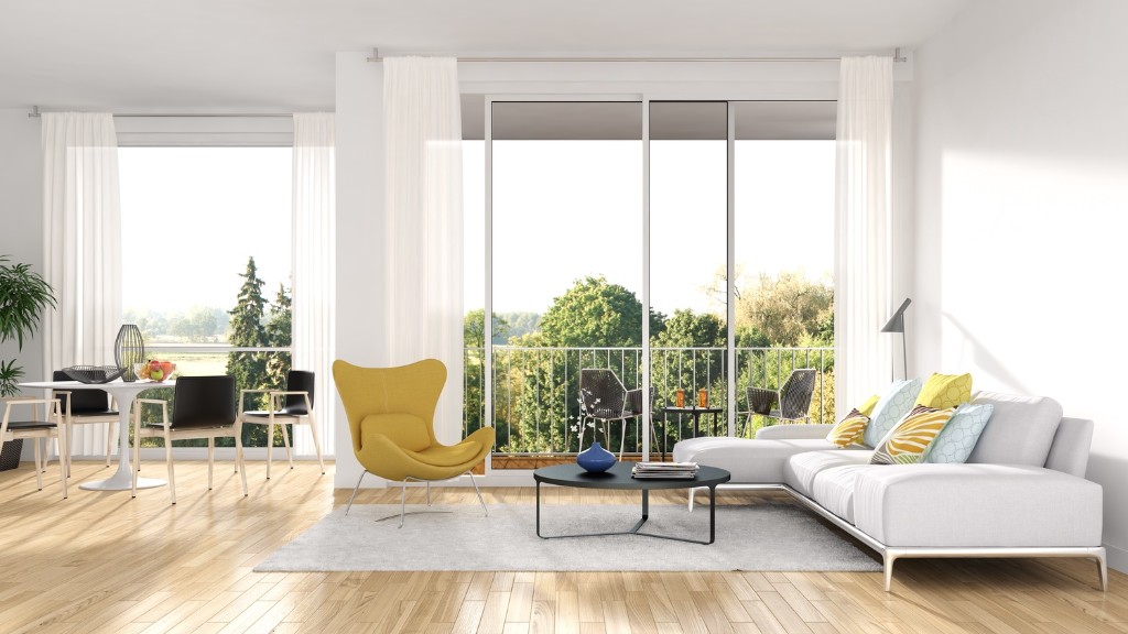 Large picture windows with scenic views make a home feel luxurious.